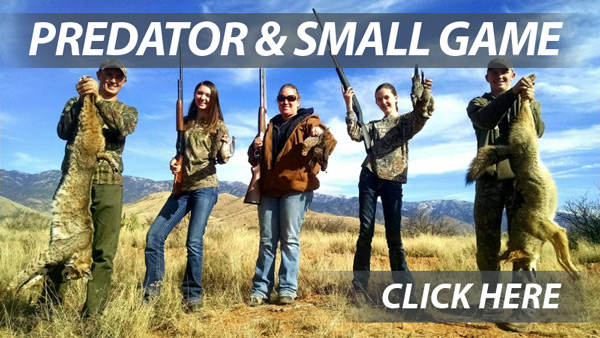 Arizona Predator and small game hunting
